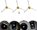 Mirtux &scaron;oninių &scaron;epetėlių rinkinys, 3 vnt., suderinamas su Roomba 800 ir 900 serijomis, atsarginės dalys Roomba 850, 860, 870, 880, 890, 960, 980... (visi modeliai) | atsarginės dalys Roomba