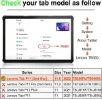 Bxithnr&reg; dėklas, skirtas Lenovo Tab P11 (2nd Gen)/pad Plus 2023 (11.5 colio) plan&scaron;etiniam kompiuteriui, apsauginis dėklas i&scaron; Pu odos su stovo funkcija ir ra&scaron;iklio laikikliu, atverčiamas dėklas &bdquo;medžio&ldquo;, skirtas Lenovo Tab P11 Gen 2 &ndash; juodas