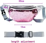 Juosmens krep&scaron;ys moterims ir vyrams, sportinis vandeniui atsparus stilingas fanny pack unisex skirtas kelionėms lauke, žygiams, atostogoms, vakarėliams, festivaliams, raudonas