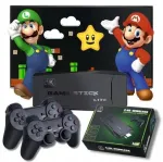 Retro Konsolė M8 Hdmi 64gb 2 Belaidžiai Valdikliai 20000 Žaidimų Pl Meniu