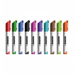 Žymeklis baltai lentai KORES K-MARKER XW1 apvalus galiukas, 10 sp./rinkinys