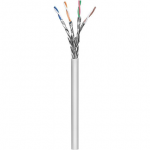 Goobay CAT 6a tinklo kabelis, S/FTP (PiMF) 96095 305 m, Pilkas