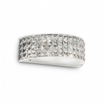 Sieninis &scaron;viestuvas Ideal Lux Wall lamp with 2 lights ROMA, G9, chrome