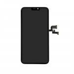 Dėklas HQ A + analoginis LCD jutiklinio ekrano skydelis, skirtas Apple iPhone XS, visas komplektas juodas