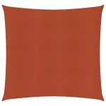 Uždanga nuo saulės, terakota spalvos, 4x4m, HDPE, 160g/m&sup2;