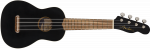 Soprano ukulėlė Fender Venice BLK WN