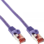 InLine Komutacinis kabelis S/FTP PiMF Cat.6 PVC vario violetinis 7,5m - 76407P