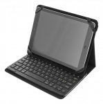 &bdquo;DELTACO&ldquo; dėklas ir &bdquo;Bluetooth&ldquo; klaviatūra 10 &bdquo;plan&scaron;etėms, juodas TB-137