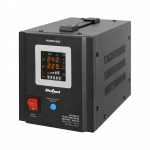 Nepertraukiamo maitinimo &scaron;altinis Rebel POWER-500 - inverteris su gryna sinusine banga ir įkrovimo funkcija 12V 230V 500VA 300W