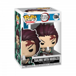 FUNKO POP! Vinilinė figūrėlė: Demon Slayer - Tanjiro with Noodles, 11,3 cm