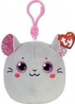 Raktų pakabukas TY talismanas Pakabutis TY Squish-a-Boos CATNIP pelė 8.5cm 39570