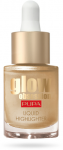 &bdquo;Pupa Glow Obsession&ldquo; be parabenų &scaron;vytintis skystas &scaron;viestuvas veidui &bdquo;100 Sunrise&ldquo; 13,5 ml
