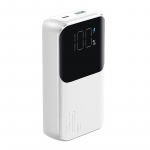 Mini power bank su integruotu kabeliss Joyroom JR-PBC06 30W 10000mAh - baltos spalvos