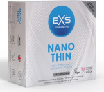 EXS Nano Thin 48-Pack Premium Ultra-Thin Latex Barrier 0.045mm Regular