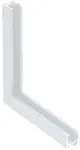 Magnetinio bėgelio ZAMBELIS kampinis vertikalus sujungimas, baltas, 2085W-C1