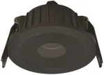 6W LED įleidžiamas &scaron;viestuvas, juodas, 3000K, S110