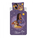 Patalynė bawełniana 140x200 Wish poszewka 70x90