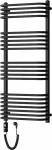 Elektrinis rank&scaron;luosčių džiovintuvas Mexen Apollo, 1210 x 550 mm, 600 W, juodas