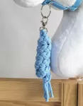 Super Hobby Horse Pavadėlis hobi arkliukui, &scaron;viesiai mėlynas