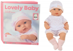 Lean Toys Lėlytė su Baltais Pižamos Drabužiais ir Priedais