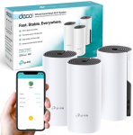 Mar&scaron;rutizatorius NAMŲ WI-FI tinklelio SISTEMA TP-LINK DECO M4 (3 pakuotės)