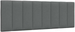 Galvūgalio pagalvėlė, Hanko, tamsiai pilkos spalvos, 120cm, audinys
