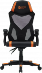 Canyon Ergonomi&scaron;ka žaidimų kėdė Flow MCH01, spalva: oranžinė/juoda (CNE-MCH01)