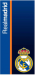 Rank&scaron;luostis Real Madrid microfibre beach towel
