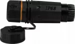 Techly IWP-MD C6A-IPGLT Lyties keitiklis / RJ45 kabeliai juodi