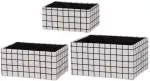 4Living Textile organizatoriai languotu ra&scaron;tu, 3 vnt.