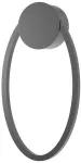22W LED sieninis &scaron;viestuvas LEO, juodas, 3000/4000K, dimeriuojamas, 01-3293