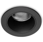 9W LED įleidžiamas &scaron;viestuvas QUARK, juodas, 3000K, 322889