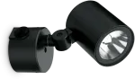Sieninis &scaron;viestuvas 13W LED sieninis fasado &scaron;viestuvas O-ZONE, juodas, 3000K, IP66, 337548