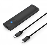 Kietasis diskas Orico PWM2 M.2 NGFF SATA USB-C 5Gb/s Disk Drive - juodos spalvos