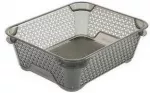 Blackfit8 Keeeper Basket mini A6 Mirko 20x16x7cm crystal pilka (transparent)
