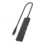 Icy Box &bdquo;Raidsonic&ldquo; | 4 prievadų USB 3.2 2 kartos &scaron;akotuvas su maitinimo &scaron;altiniu | IB-HUB1437-CPD