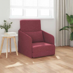 Sofa lova Vyno raudonumo 65 x 80 x 83 cm audinys