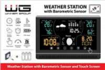 &bdquo;Winner Group WG&ldquo; &ndash; meteorologinė stotelė WG3 su lauko jutikliu, juoda