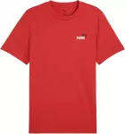 Puma Mar&scaron;kinėliai Vyrams Ess 2 Color Small No. 1 Logo Tee Raudona 684717 15