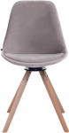 Mville Valgomojo kėdė Troyes velvet round natura