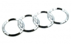 VAG AUTENTI&Scaron;KAS OEM Audi Q7 Q5 A8 R8 Galinis Bagažinės Žiedų Emblema Ženklelis 4H0853742A2ZZ