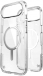 &bdquo;Speck Presidio Perfect Clear MagSafe&ldquo; dėklas &bdquo;iPhone 17 Air&ldquo; (skaidrus / sidabrinis)
