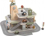 2Kids Toys Dřevěn&aacute; gar&aacute;ž s cestou