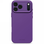 &bdquo;Decoded&ldquo; antimikrobinis silikoninis &bdquo;MagSafe&ldquo; dėklas, skirtas &bdquo;iPhone 17 Pro Max&ldquo; &ndash; Violetinė