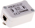 Ewimar PTF-61-ECO/PoE/DIN 1000Mbit LAN apsauga nuo vir&scaron;įtampių, skirta DIN bėgiui