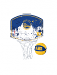 WILSON NBA TEAM MINI HOOP GOLDEN STATE WARRIORS mini krep&scaron;inio lenta su kamuoliuku