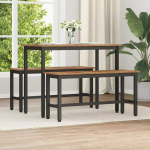 Valgomojo suolas Senas medis 100 x 32,5 x 48,5 cm