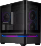 Korpuss Asus Prime AP202 juodas mATX Juodas RGB