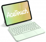 inateck Klaviatūra iPad 11" iPad Air 4/5Gen Com. QWERTZ žalias