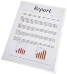 Laikiklis Plastikiniai vir&scaron;eliai 0,085 mm, be pavadinimo, A4 formato, su įspaudu, ekonomi&scaron;ki, 100 vnt. pakuotėje